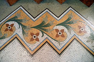 10 Floor Mosaic Main Foyer Teatro Colon Buenos Aires